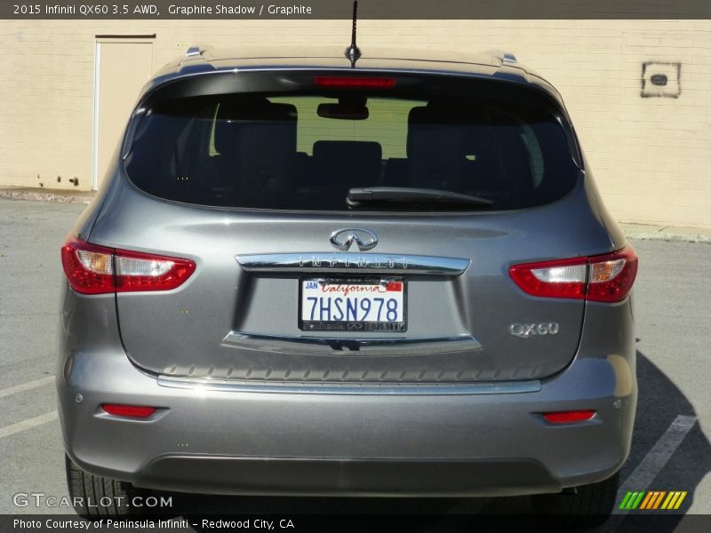 Graphite Shadow / Graphite 2015 Infiniti QX60 3.5 AWD