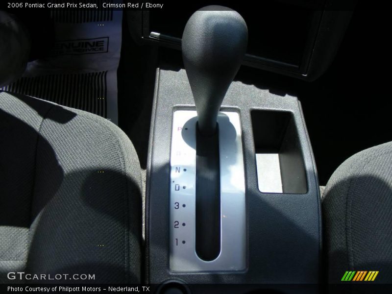Crimson Red / Ebony 2006 Pontiac Grand Prix Sedan