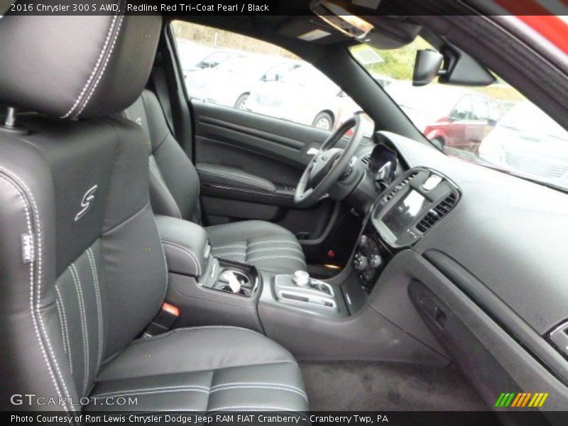 Redline Red Tri-Coat Pearl / Black 2016 Chrysler 300 S AWD