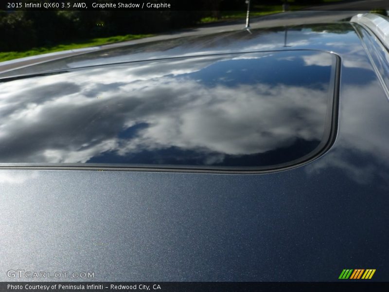 Graphite Shadow / Graphite 2015 Infiniti QX60 3.5 AWD