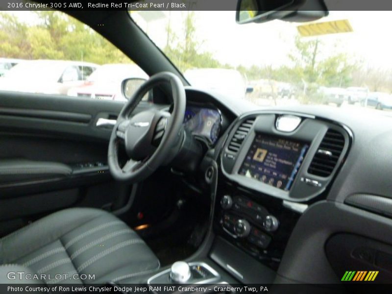 Redline Red Tri-Coat Pearl / Black 2016 Chrysler 300 S AWD