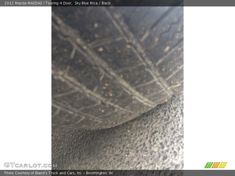 Sky Blue Mica / Black 2012 Mazda MAZDA3 i Touring 4 Door