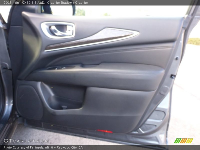 Graphite Shadow / Graphite 2015 Infiniti QX60 3.5 AWD
