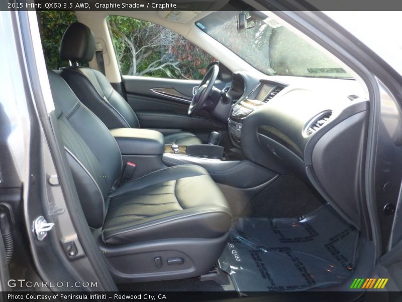 Graphite Shadow / Graphite 2015 Infiniti QX60 3.5 AWD