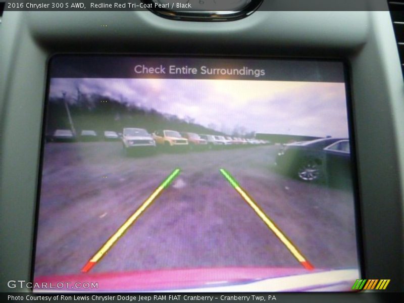 Redline Red Tri-Coat Pearl / Black 2016 Chrysler 300 S AWD