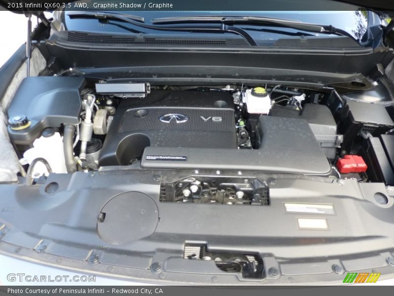Graphite Shadow / Graphite 2015 Infiniti QX60 3.5 AWD