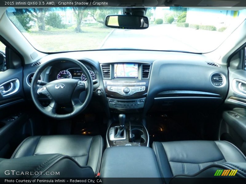 Graphite Shadow / Graphite 2015 Infiniti QX60 3.5 AWD