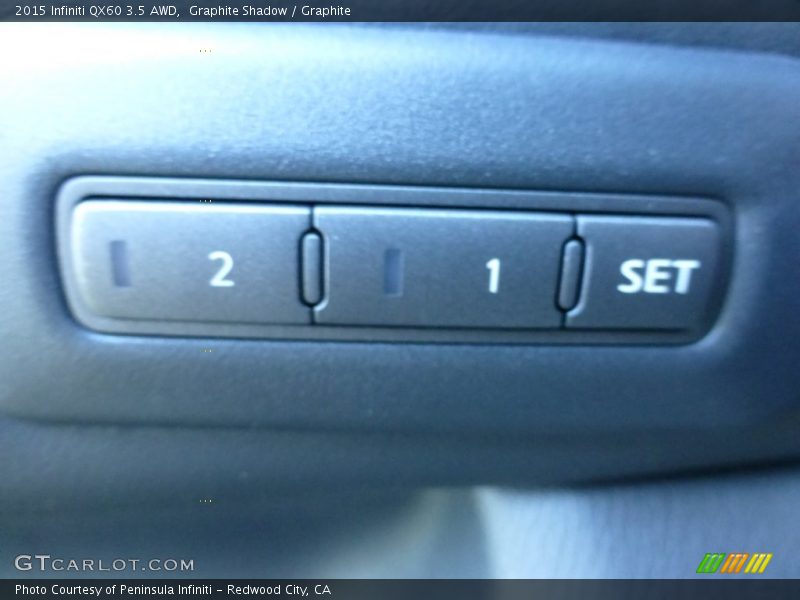 Graphite Shadow / Graphite 2015 Infiniti QX60 3.5 AWD