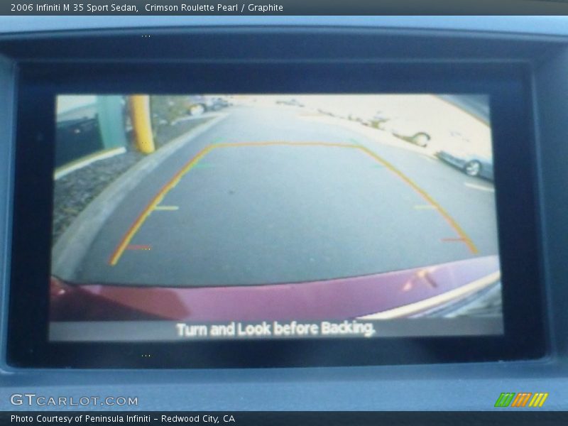 Crimson Roulette Pearl / Graphite 2006 Infiniti M 35 Sport Sedan