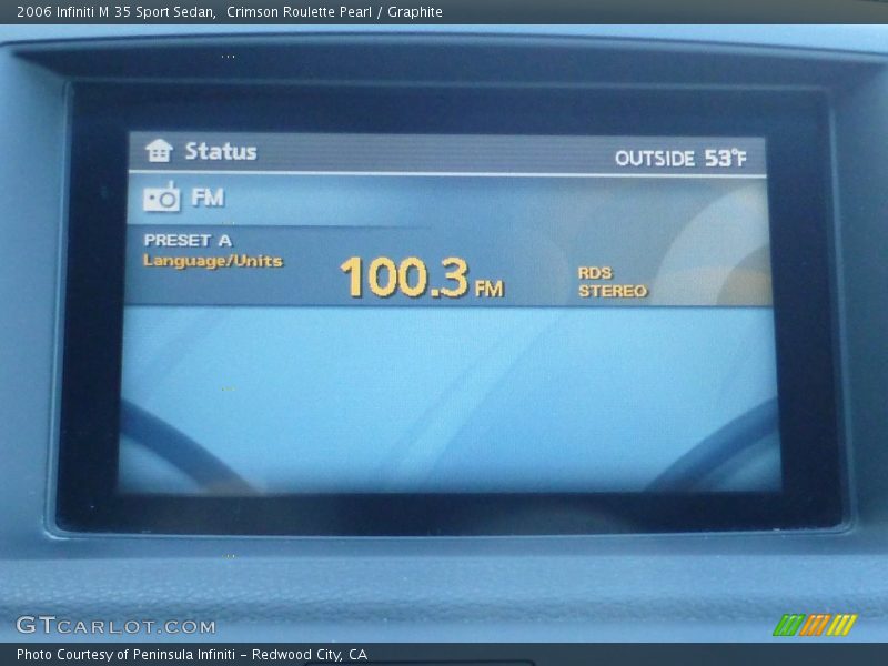 Crimson Roulette Pearl / Graphite 2006 Infiniti M 35 Sport Sedan