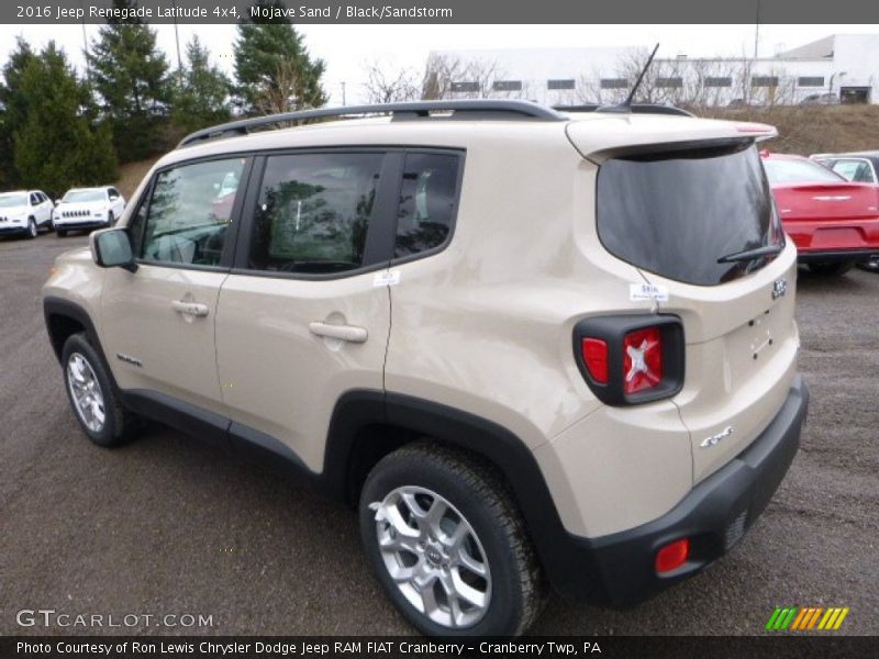 Mojave Sand / Black/Sandstorm 2016 Jeep Renegade Latitude 4x4