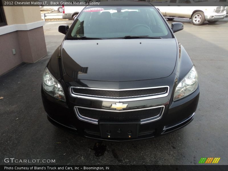 Black Granite Metallic / Ebony 2012 Chevrolet Malibu LT