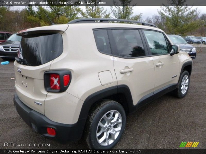 Mojave Sand / Black/Sandstorm 2016 Jeep Renegade Latitude 4x4