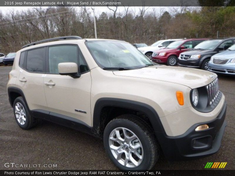 Mojave Sand / Black/Sandstorm 2016 Jeep Renegade Latitude 4x4