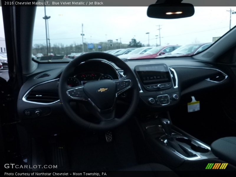 Blue Velvet Metallic / Jet Black 2016 Chevrolet Malibu LT