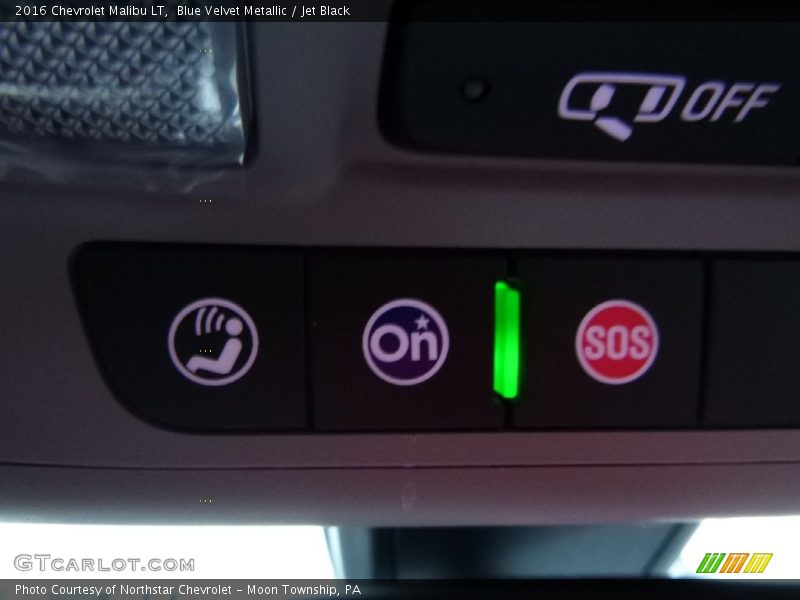 Blue Velvet Metallic / Jet Black 2016 Chevrolet Malibu LT
