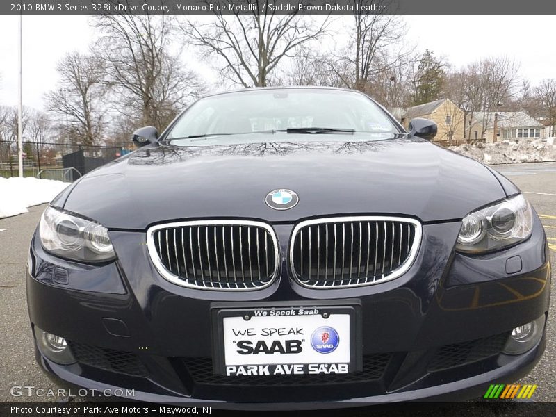 Monaco Blue Metallic / Saddle Brown Dakota Leather 2010 BMW 3 Series 328i xDrive Coupe
