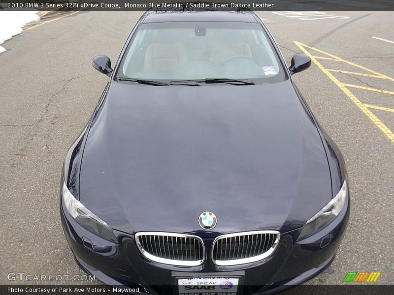Monaco Blue Metallic / Saddle Brown Dakota Leather 2010 BMW 3 Series 328i xDrive Coupe