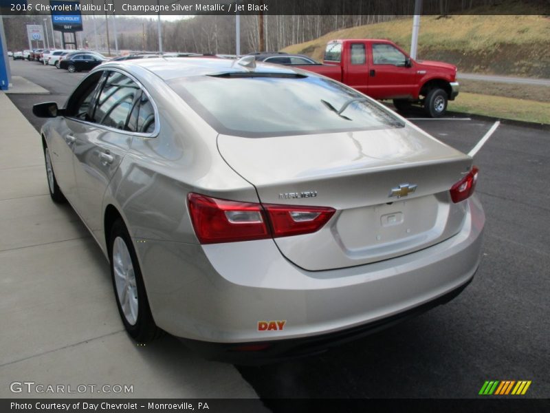 Champagne Silver Metallic / Jet Black 2016 Chevrolet Malibu LT
