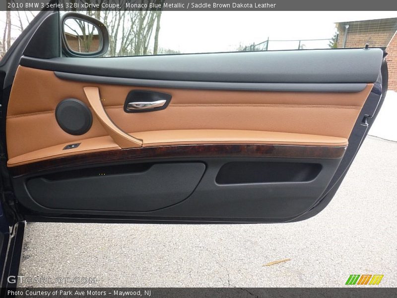 Monaco Blue Metallic / Saddle Brown Dakota Leather 2010 BMW 3 Series 328i xDrive Coupe