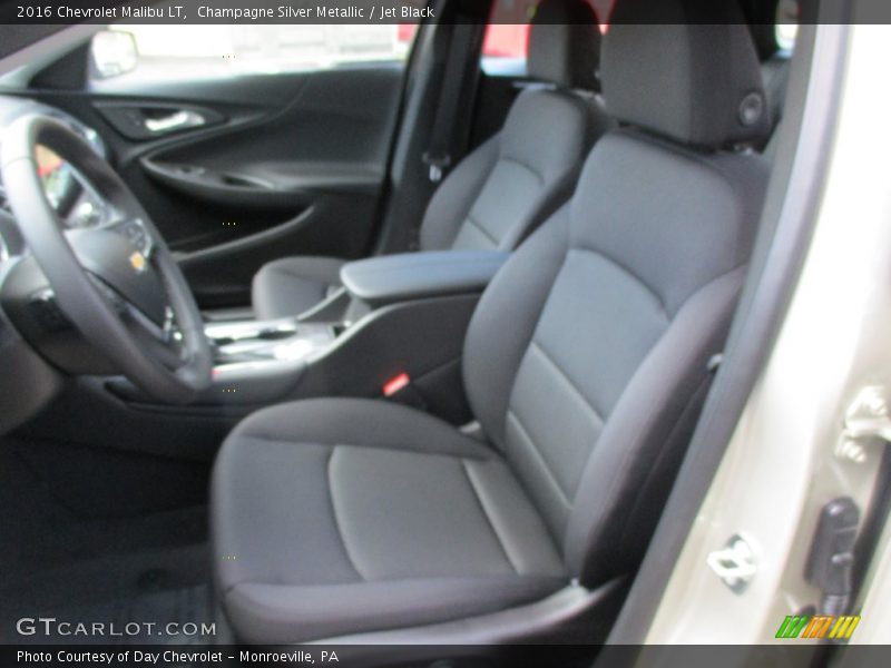 Champagne Silver Metallic / Jet Black 2016 Chevrolet Malibu LT