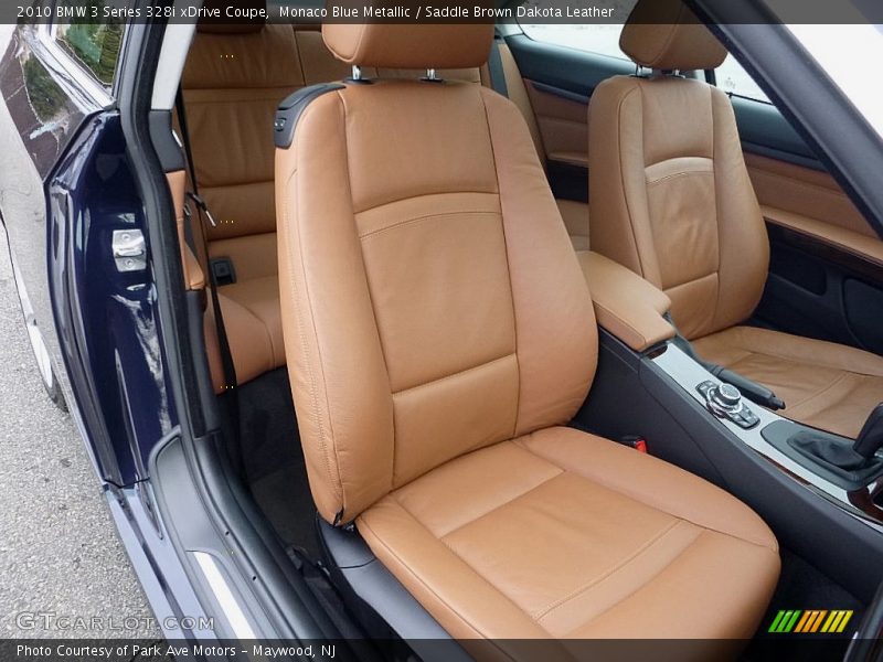 Monaco Blue Metallic / Saddle Brown Dakota Leather 2010 BMW 3 Series 328i xDrive Coupe