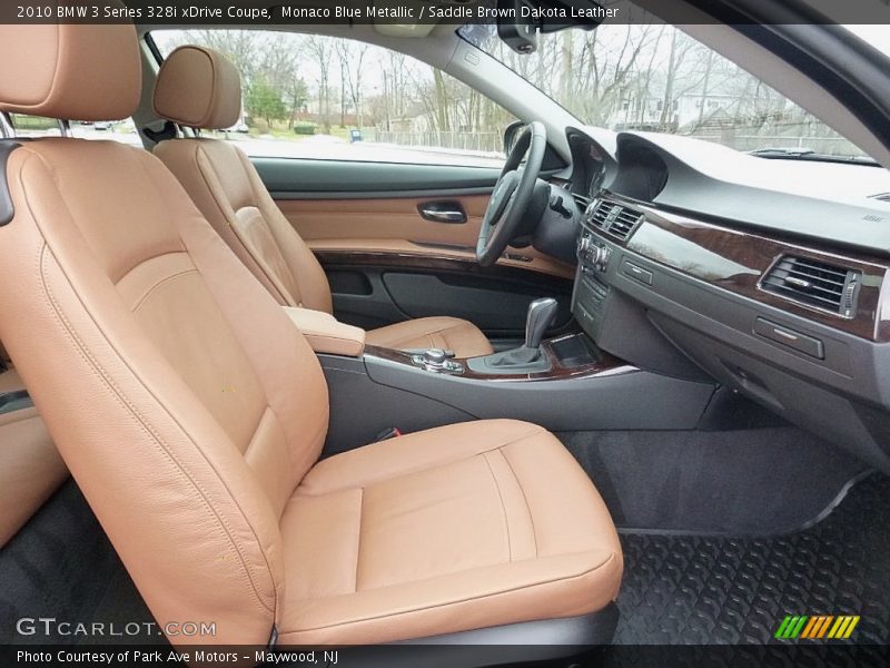 Monaco Blue Metallic / Saddle Brown Dakota Leather 2010 BMW 3 Series 328i xDrive Coupe