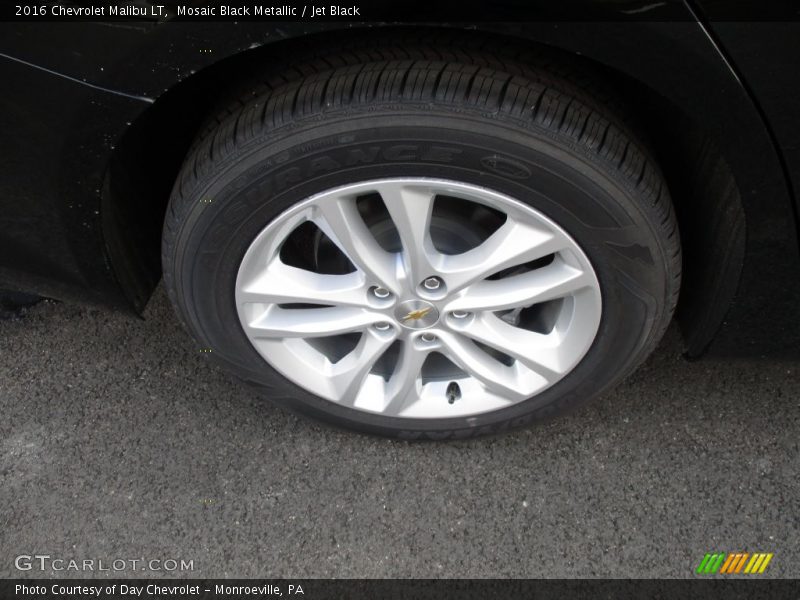 Mosaic Black Metallic / Jet Black 2016 Chevrolet Malibu LT