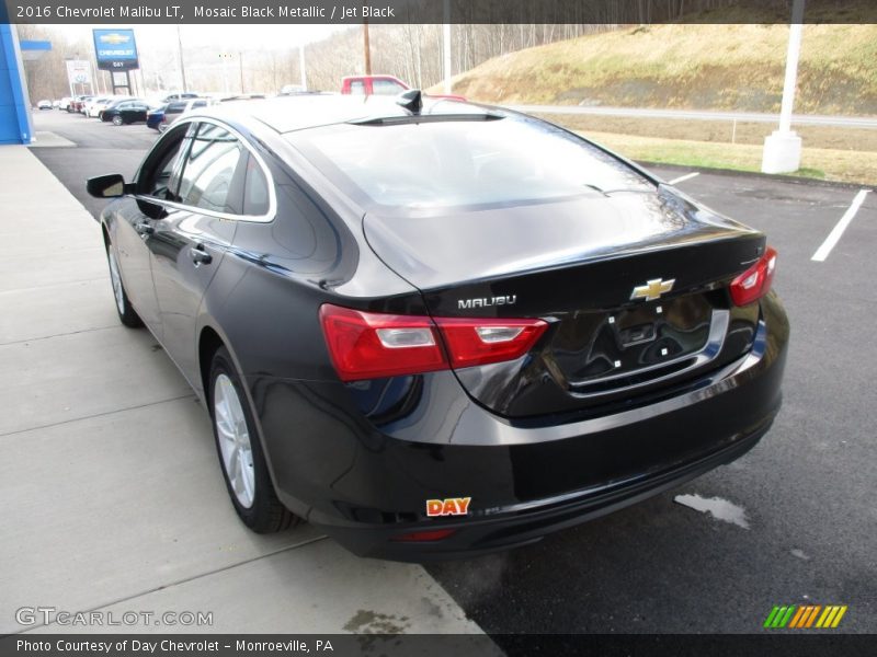 Mosaic Black Metallic / Jet Black 2016 Chevrolet Malibu LT
