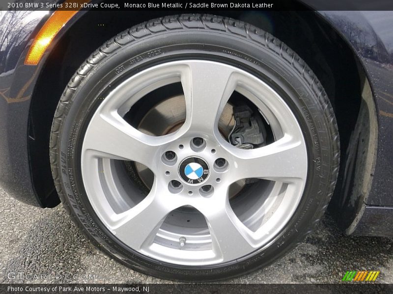 Monaco Blue Metallic / Saddle Brown Dakota Leather 2010 BMW 3 Series 328i xDrive Coupe