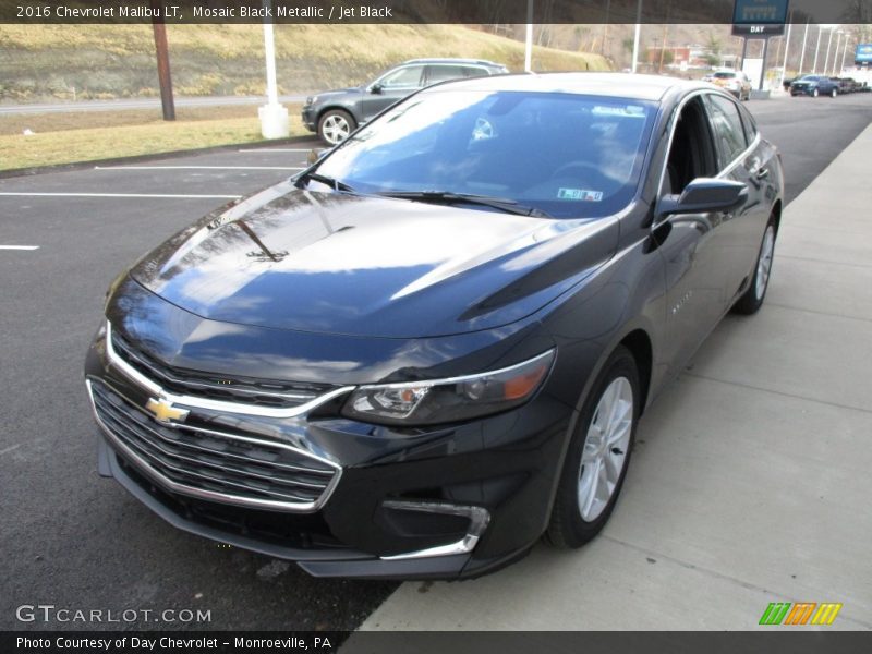 Mosaic Black Metallic / Jet Black 2016 Chevrolet Malibu LT
