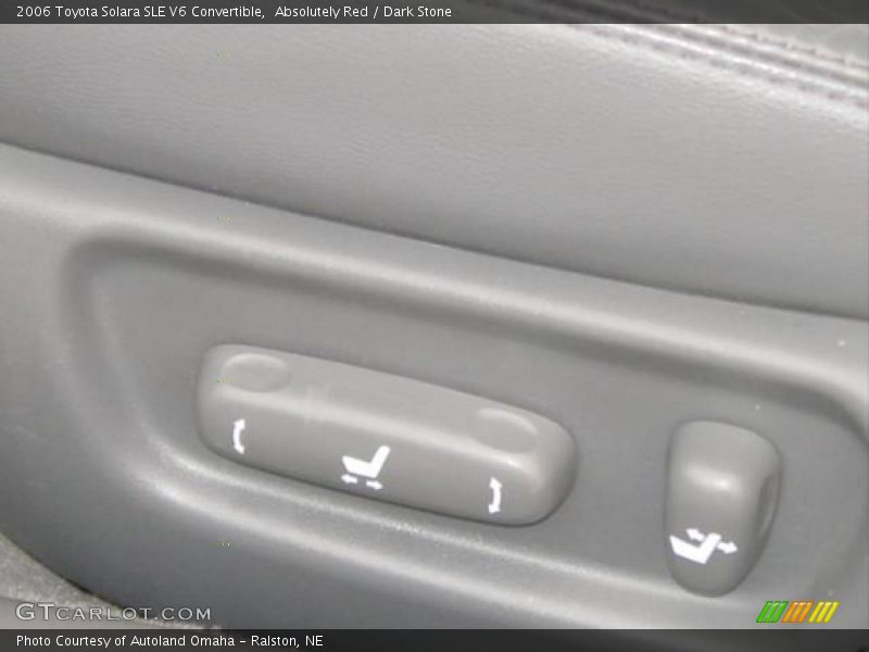 Absolutely Red / Dark Stone 2006 Toyota Solara SLE V6 Convertible