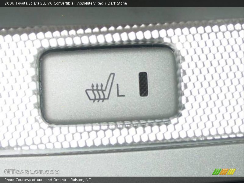 Absolutely Red / Dark Stone 2006 Toyota Solara SLE V6 Convertible