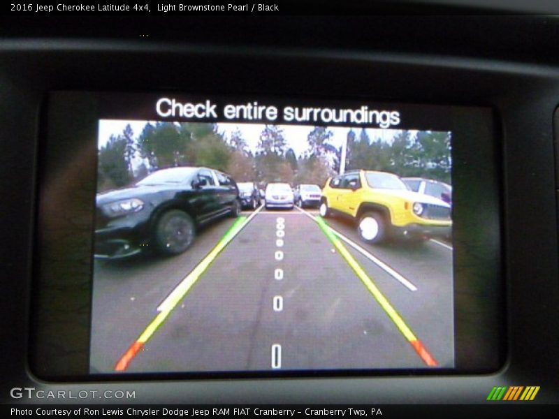 Light Brownstone Pearl / Black 2016 Jeep Cherokee Latitude 4x4