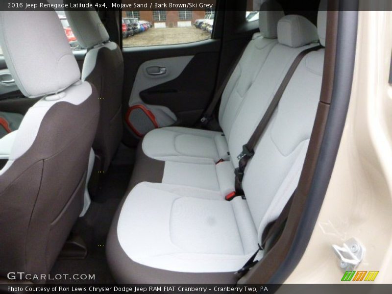 Mojave Sand / Bark Brown/Ski Grey 2016 Jeep Renegade Latitude 4x4