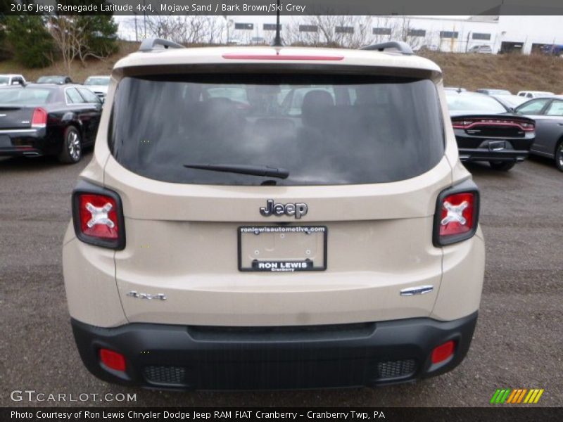 Mojave Sand / Bark Brown/Ski Grey 2016 Jeep Renegade Latitude 4x4