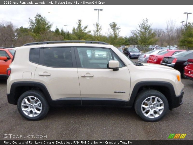 Mojave Sand / Bark Brown/Ski Grey 2016 Jeep Renegade Latitude 4x4