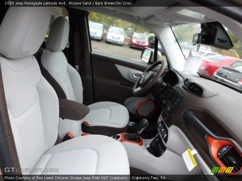 Mojave Sand / Bark Brown/Ski Grey 2016 Jeep Renegade Latitude 4x4