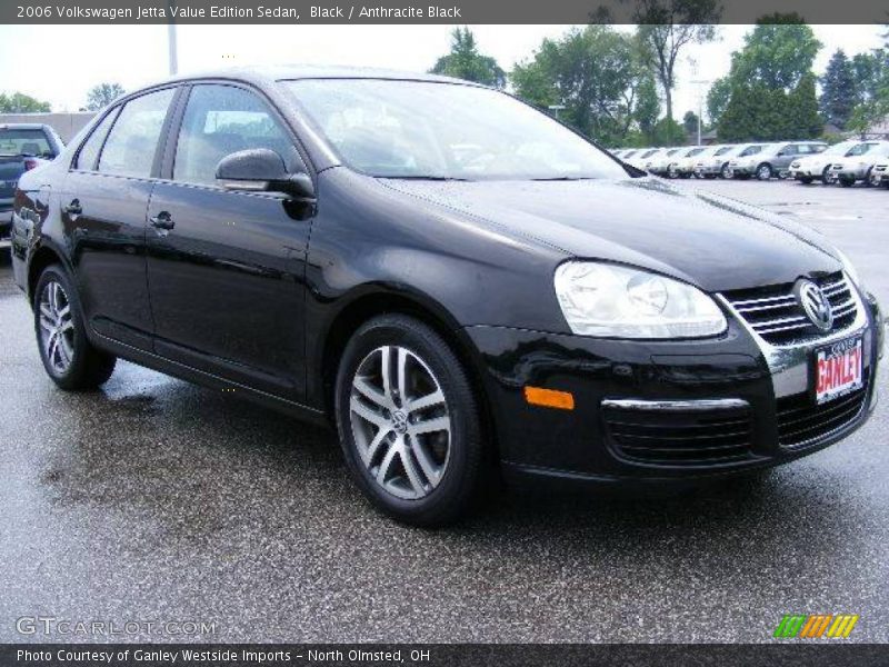 Black / Anthracite Black 2006 Volkswagen Jetta Value Edition Sedan