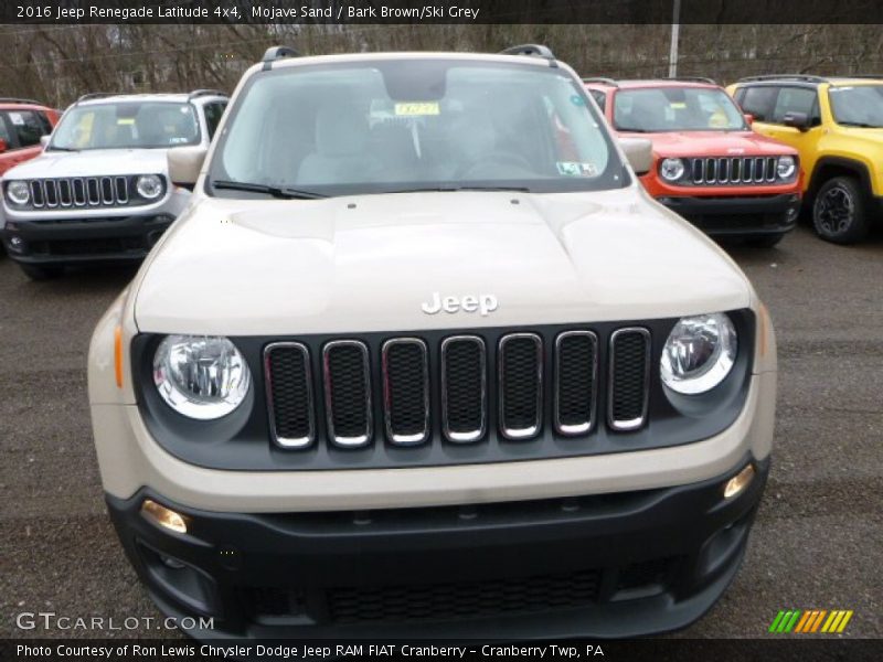 Mojave Sand / Bark Brown/Ski Grey 2016 Jeep Renegade Latitude 4x4