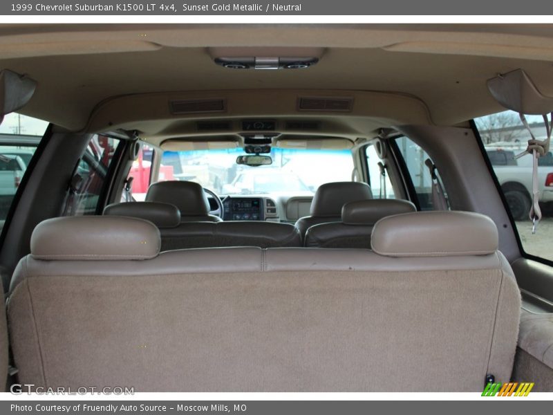 Sunset Gold Metallic / Neutral 1999 Chevrolet Suburban K1500 LT 4x4