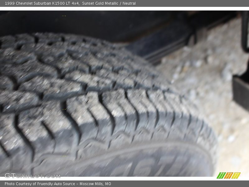 Sunset Gold Metallic / Neutral 1999 Chevrolet Suburban K1500 LT 4x4