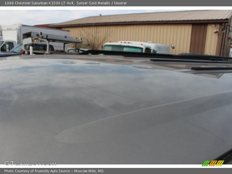 Sunset Gold Metallic / Neutral 1999 Chevrolet Suburban K1500 LT 4x4