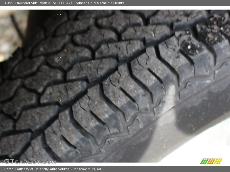 Sunset Gold Metallic / Neutral 1999 Chevrolet Suburban K1500 LT 4x4