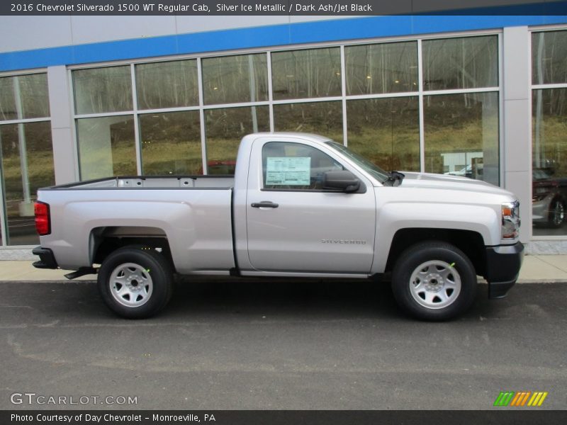  2016 Silverado 1500 WT Regular Cab Silver Ice Metallic
