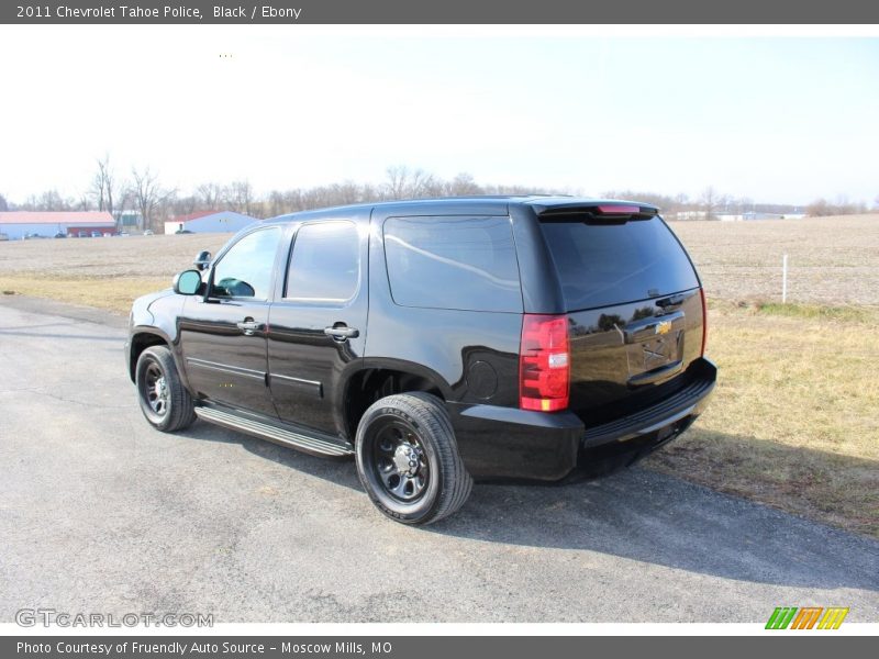 Black / Ebony 2011 Chevrolet Tahoe Police