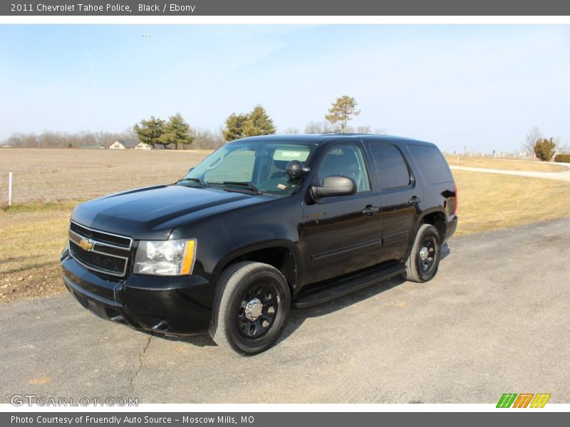 Black / Ebony 2011 Chevrolet Tahoe Police