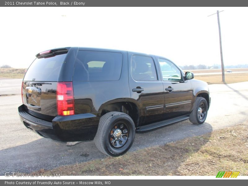 Black / Ebony 2011 Chevrolet Tahoe Police