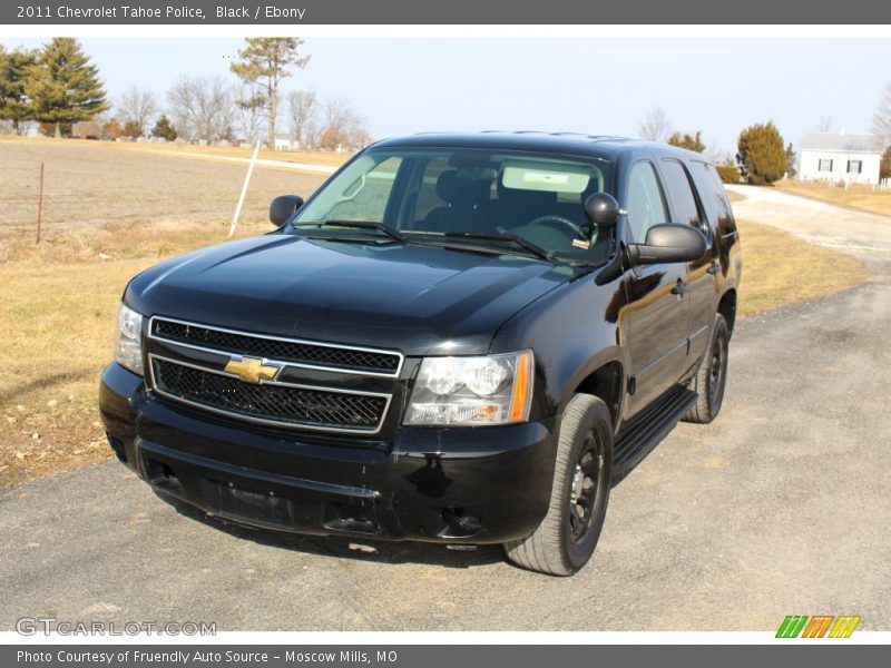 Black / Ebony 2011 Chevrolet Tahoe Police