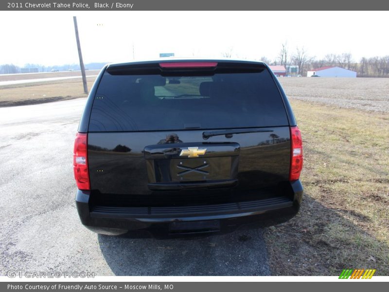 Black / Ebony 2011 Chevrolet Tahoe Police